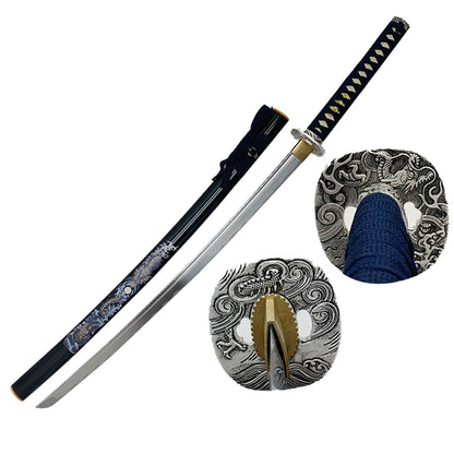 Musha "Watatsumi" Katana - Authentic Samurai Sword For Sale Online