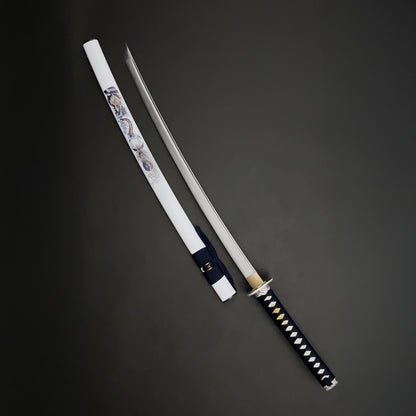 Musha White "Watatsumi" Katana