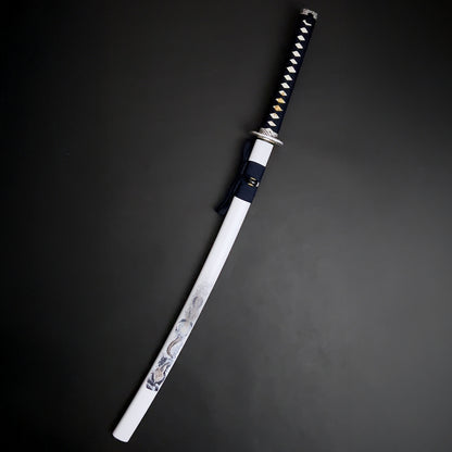 Musha White "Watatsumi" Katana