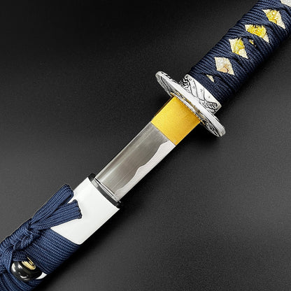 Musha White "Watatsumi" Katana