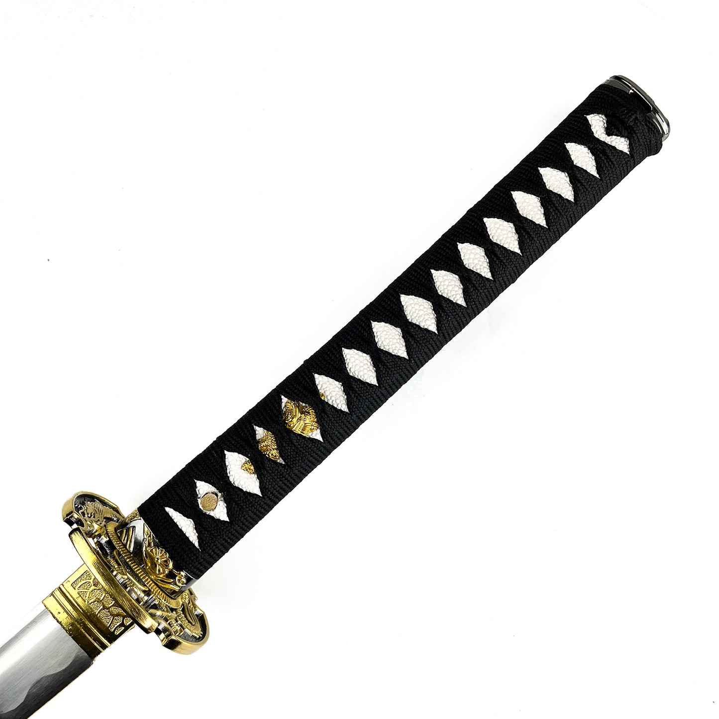 Musha Red Dragon on Scabbard Samurai Sword