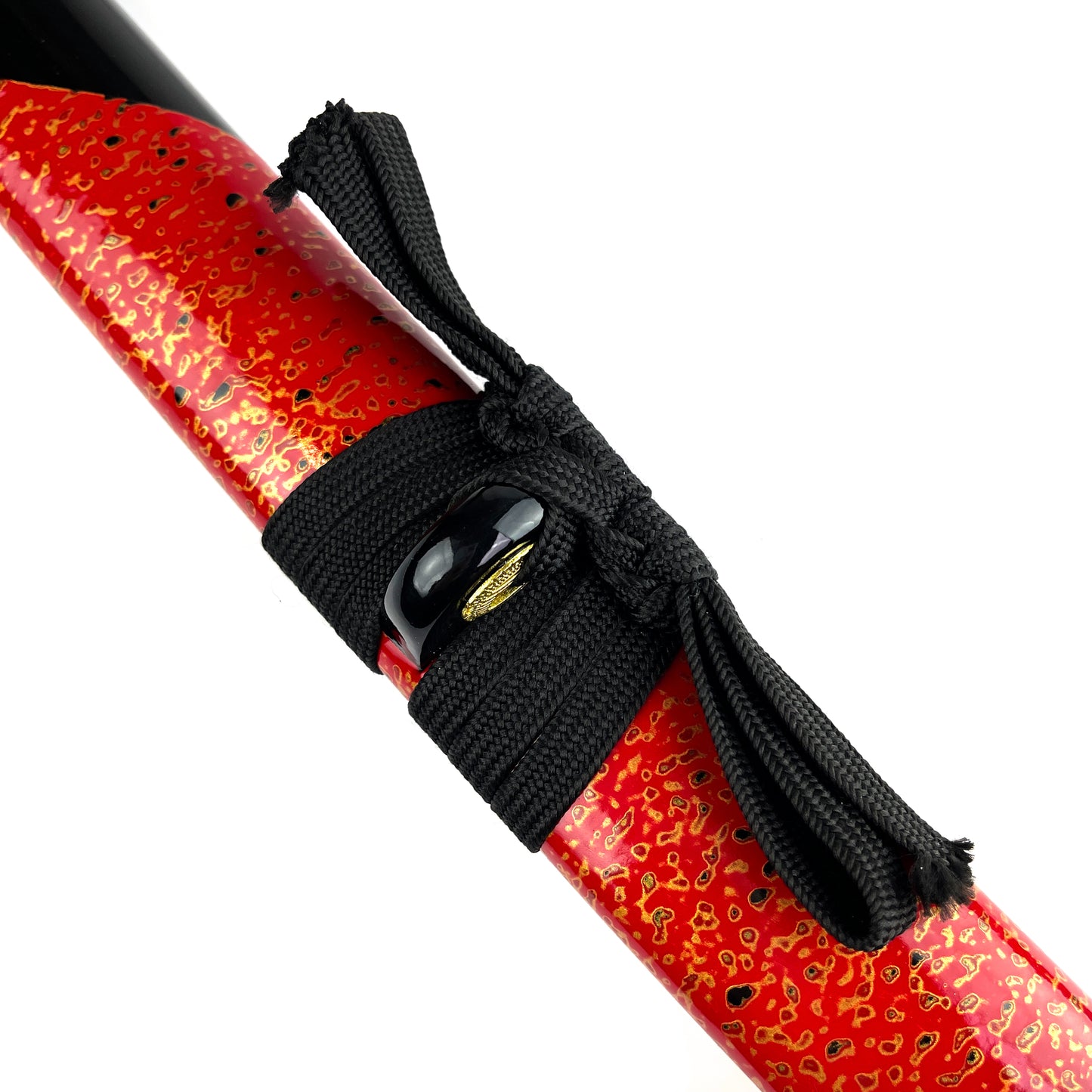 Musha Red Dragon on Scabbard Samurai Sword