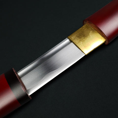 Bishamon Hand-Forged Shirasaya Samurai Sword