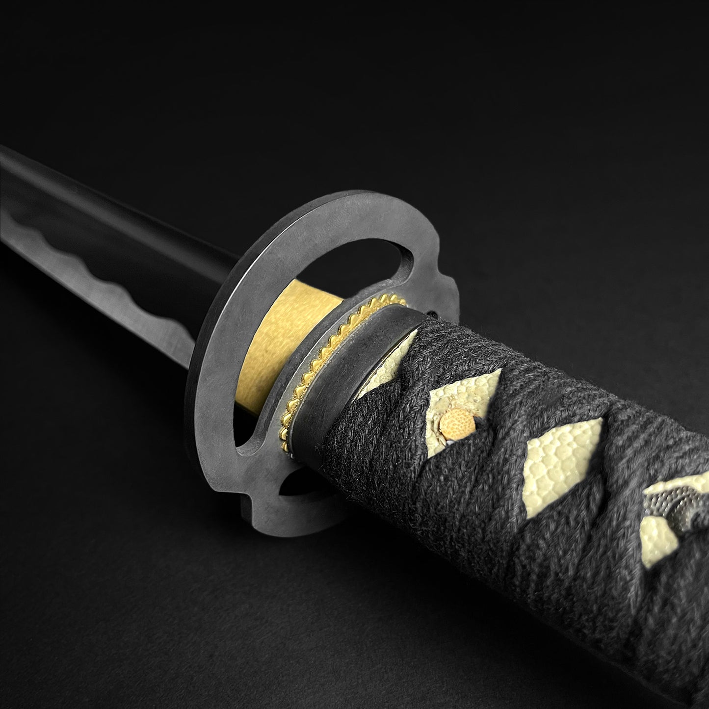 Musha Five Rings Burgundy Katana