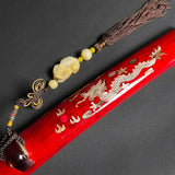Musashi Swords: Asuka Burgundy Tanto Knife - Samurai Sword for Sale