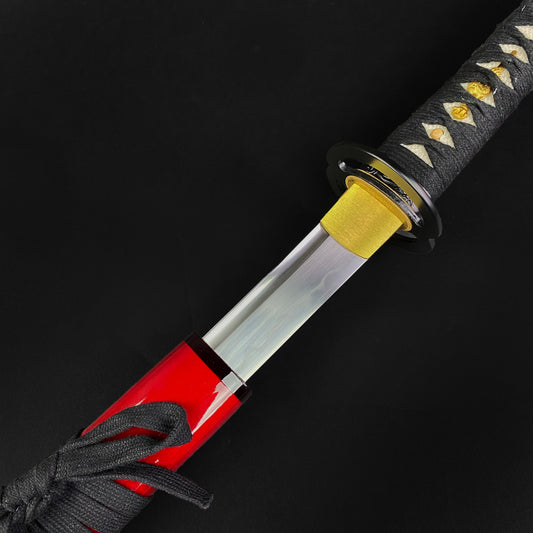Musashi Red "Infinity Ring" Katana