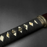 MUSASHI BAMBOO "FAST CUTTER" LIGHTWEIGHT KATANA BURGUNDY