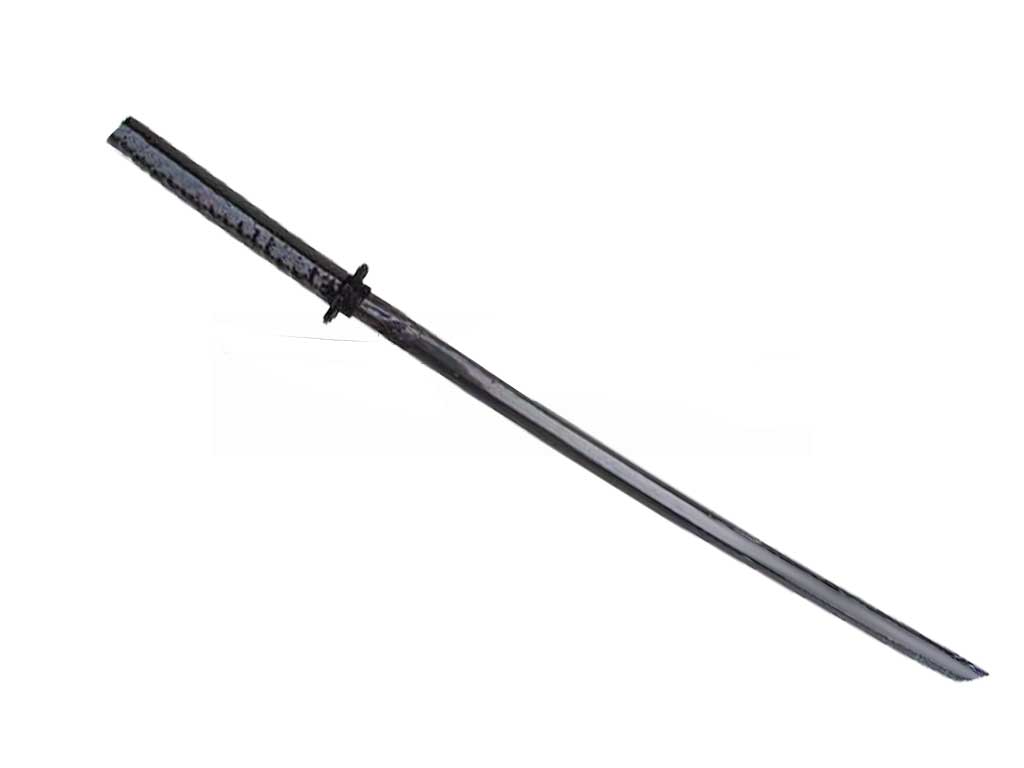 40" Wooden Samurai Black Sword (Bokken)