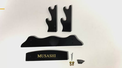 Musashi 2 PCS Swords Stand