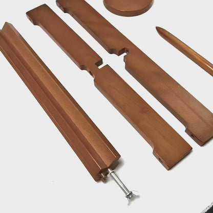 35" Wood Kando cutting stand