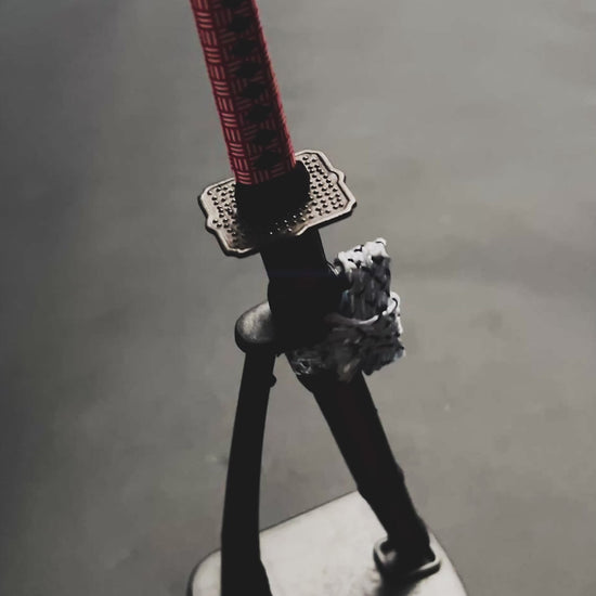 Mini Katana Red Samurai Letter Opener – Samurai Mini Katana