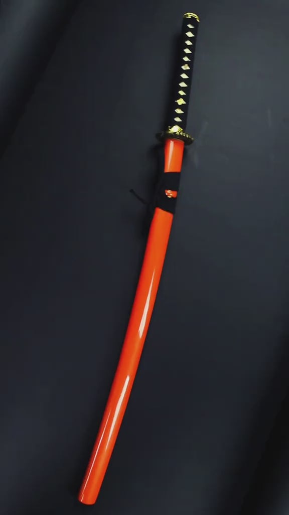 Musha "Golden Koi" Samurai Katana - Authentic Musha Swords.