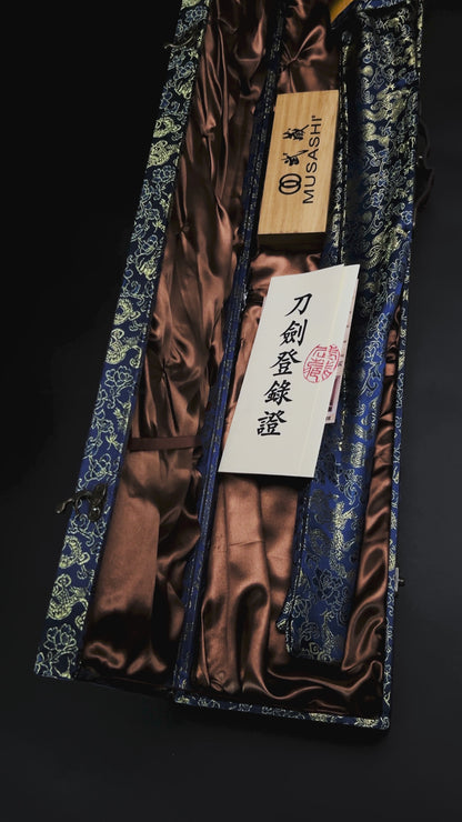 Musashi "Igusa Omote" Black Katana