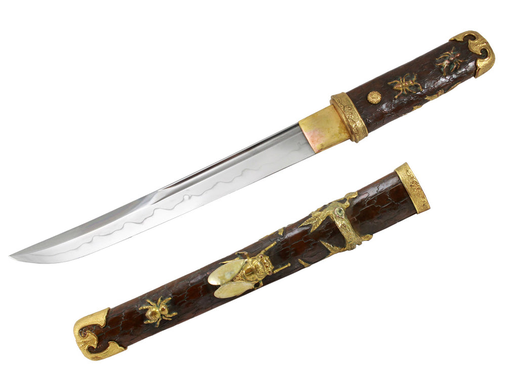 Miyamoto Musashi® Summer Cicadas Antique Tanto