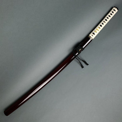 Musha Zetsurin Katana (Red) - Authentic Samurai Swords