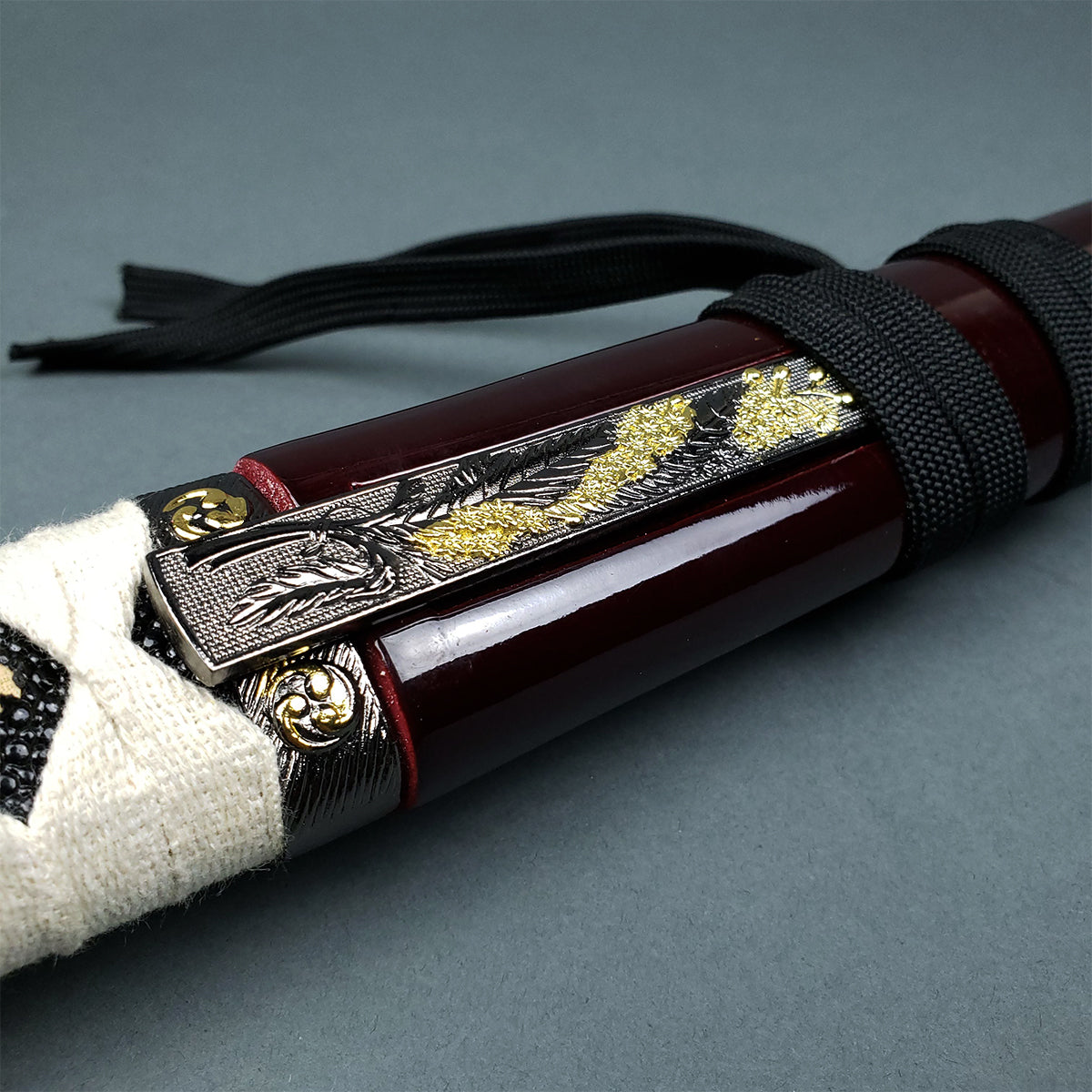 Musha Zetsurin Katana (Red) - Authentic Samurai Swords