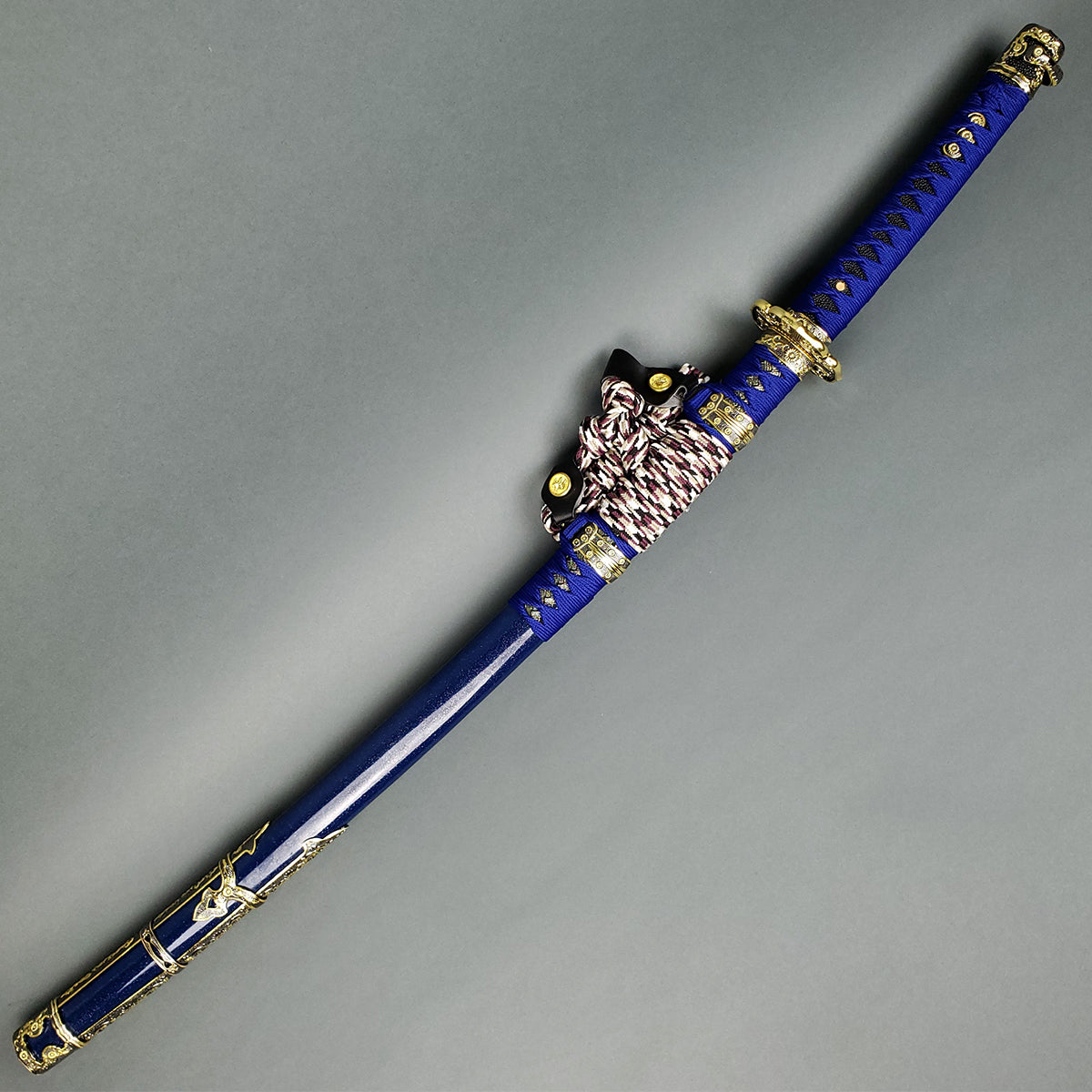Musha Ceremonial Jintachi Katana (Blue)