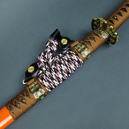 Musha Ceremonial Jintachi Katana (Gold)