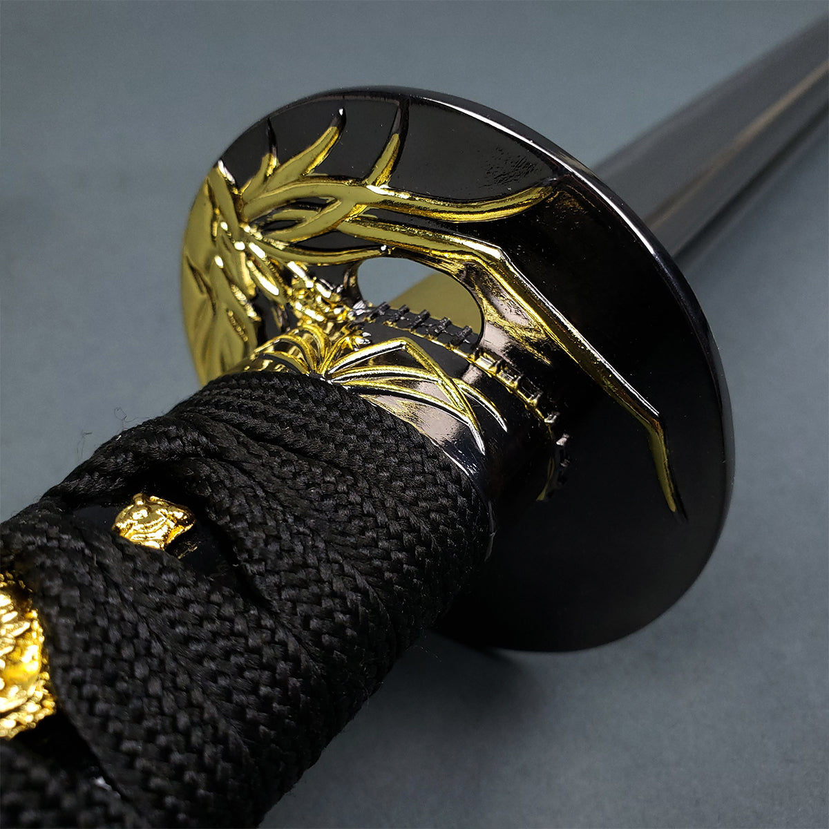 Musha Higanbana Katana w/ Tsuka Dagger (Black)