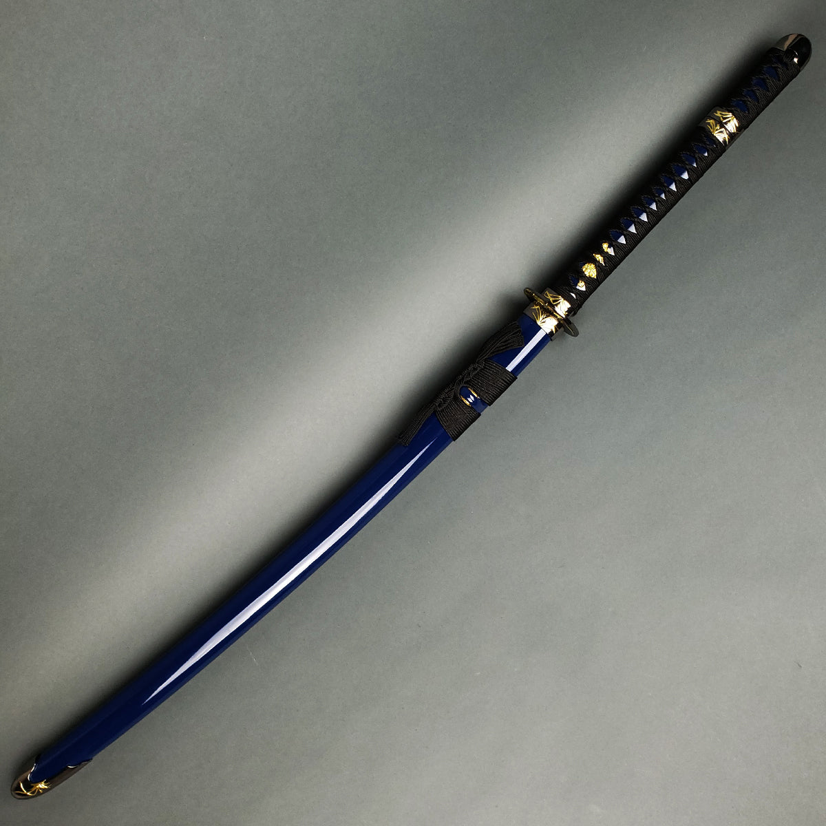 Musha Higanbana Katana w/ Tsuka Dagger (Blue)