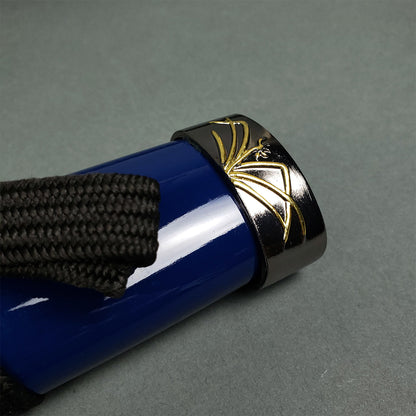 Musha Higanbana Katana w/ Tsuka Dagger (Blue)