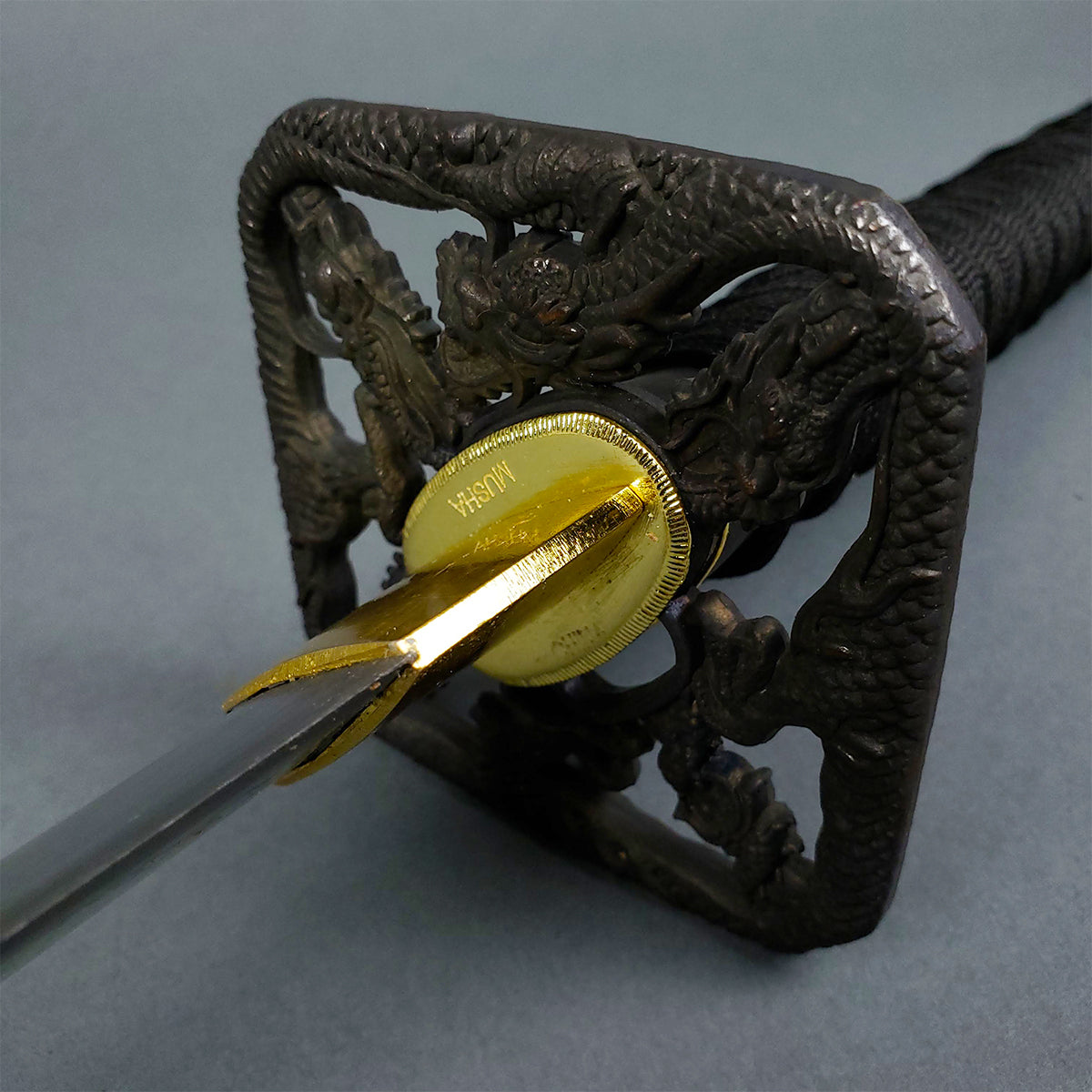 Musha Dragon Katana (Burgundy)
