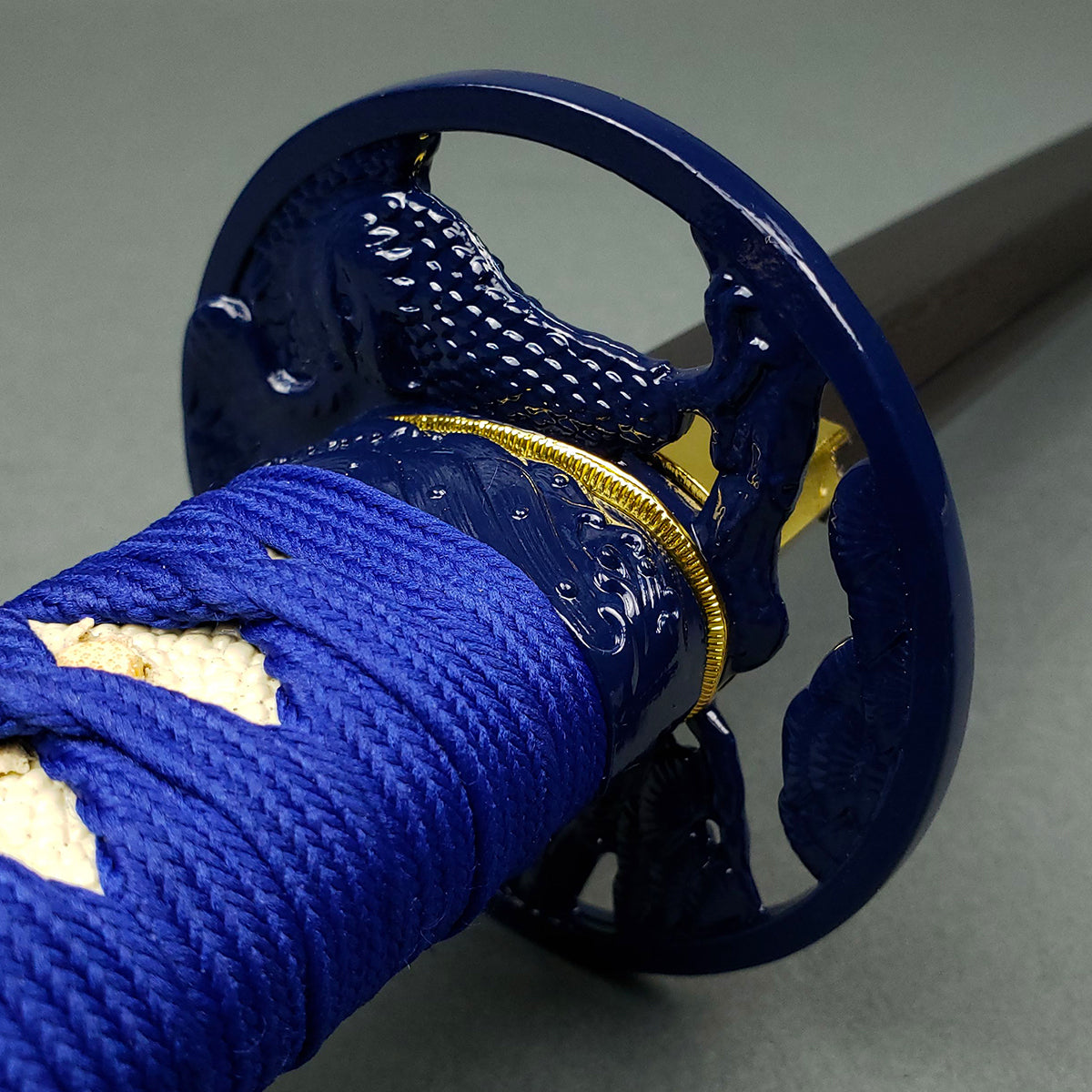 Musha Blue Phoenix Katana - Authentic Samurai Sword