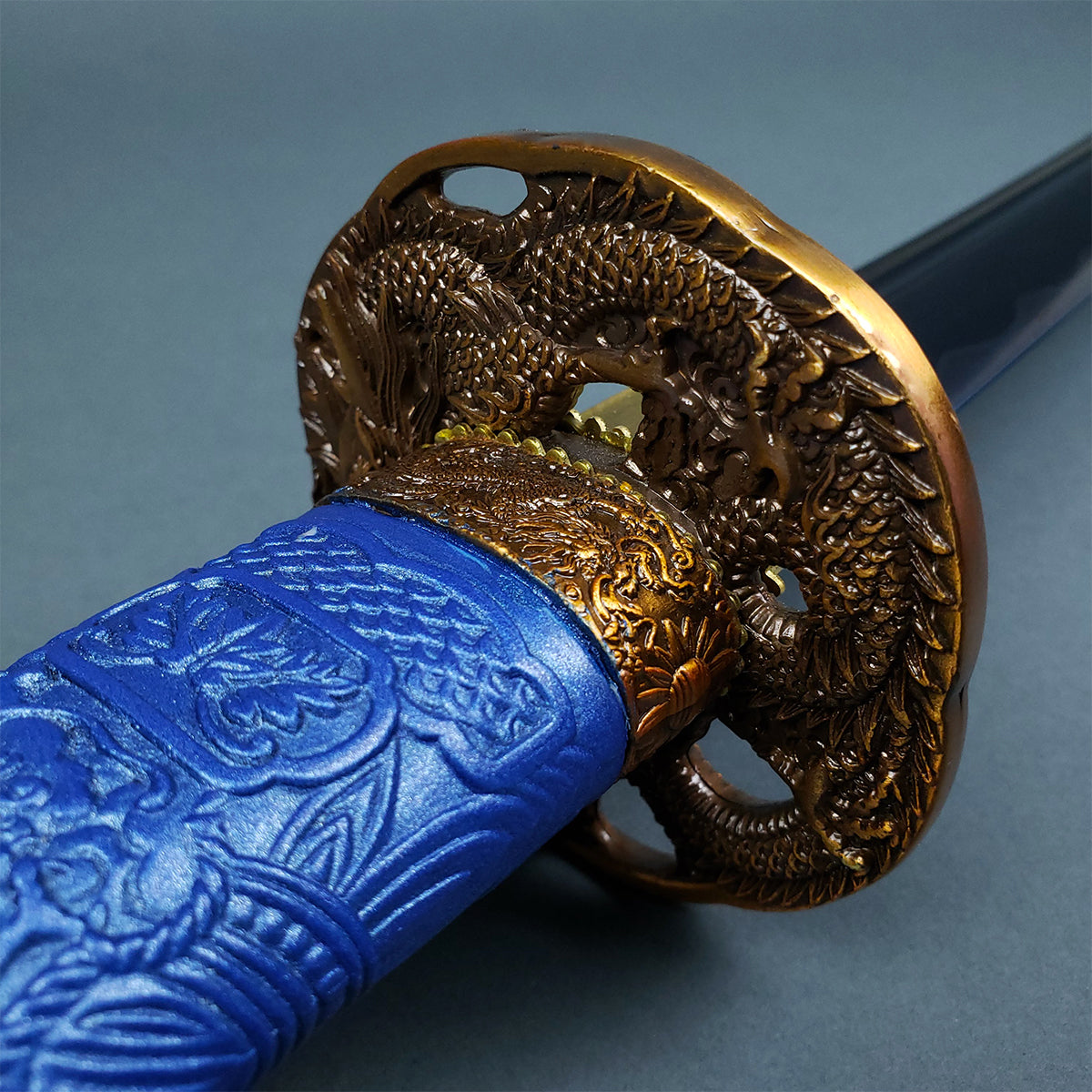 Musha Seiryu Highlander Style Katana (Blue)