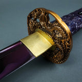 Musha Seiryu Highlander Style Katana (Purple)